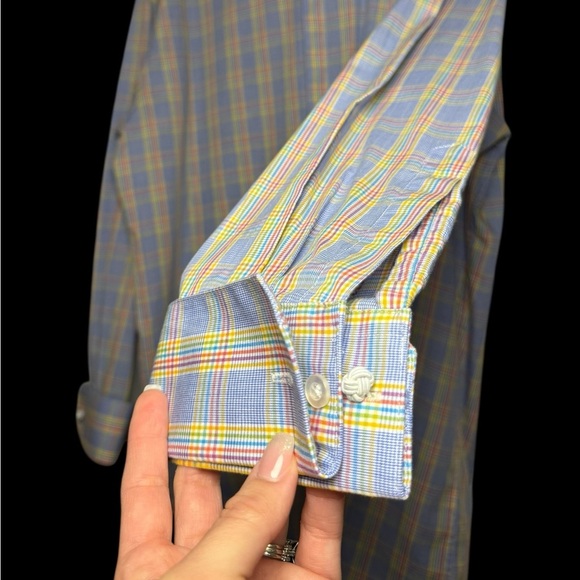 Stacy Adams Multicolor Plaid Shirt - Picture 8 of 9